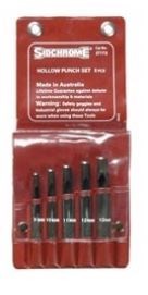 SIDCHROME Punch Set Hollow 5Pc