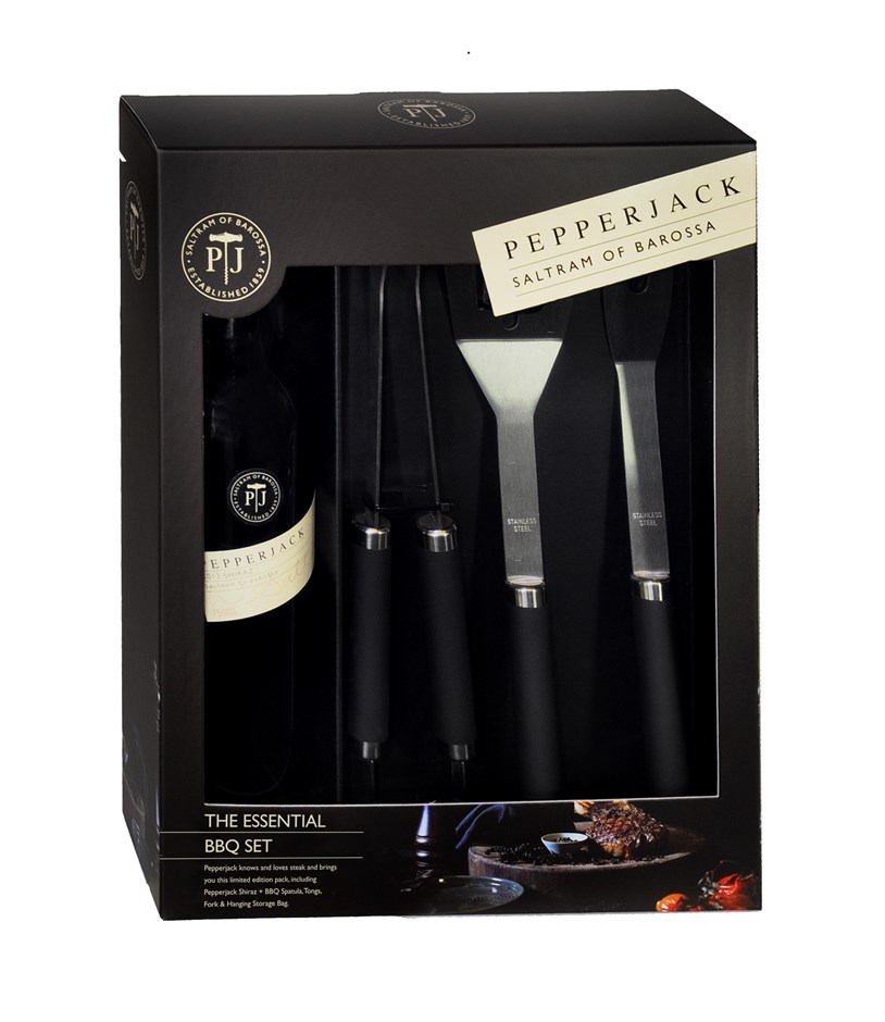 Pepperjack Shiraz 2014 Essential BBQ Set