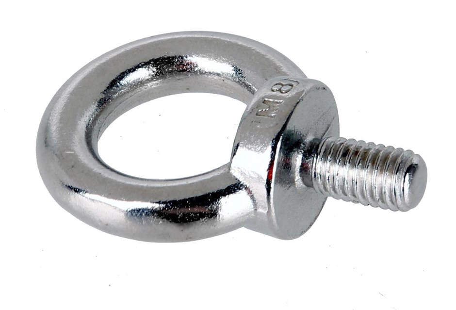 10 x Stainless Steel Eye Bolts 8mm, Grade 316. Buyers Note Discount