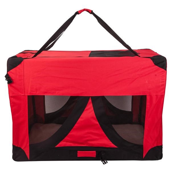 Buy Portable Soft Dog Crate XXXL RED Grays Australia