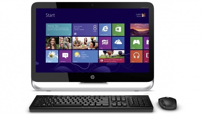 hp pavilion 23 all in one display