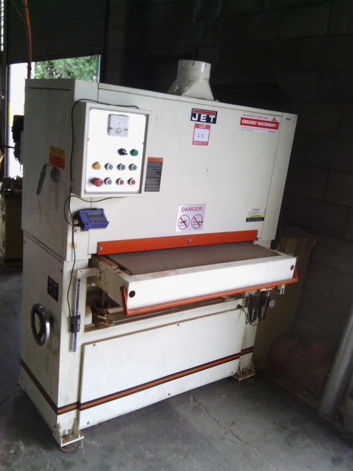 JET Wide Belt Sander Auction (00287009966) Grays Australia