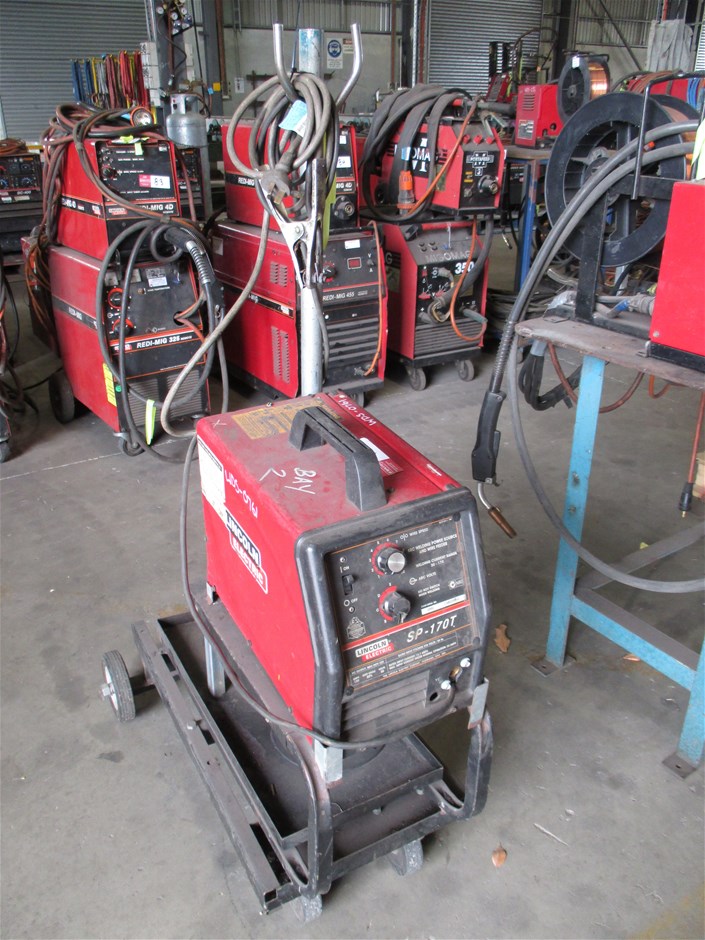 Lincoln Electric SP170T Mig Welder Auction (00957009880) Grays