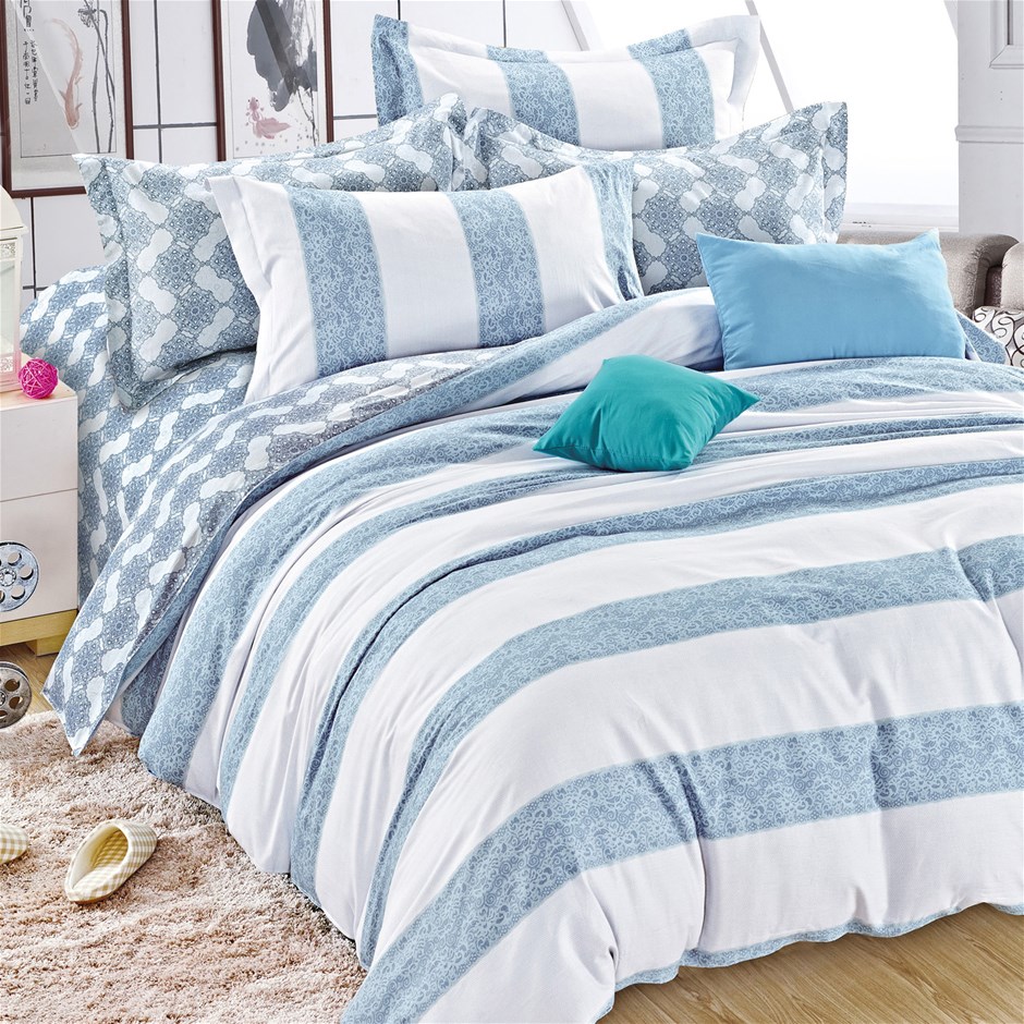 Dreamaker Egyptian Cotton Quilt Cover Se