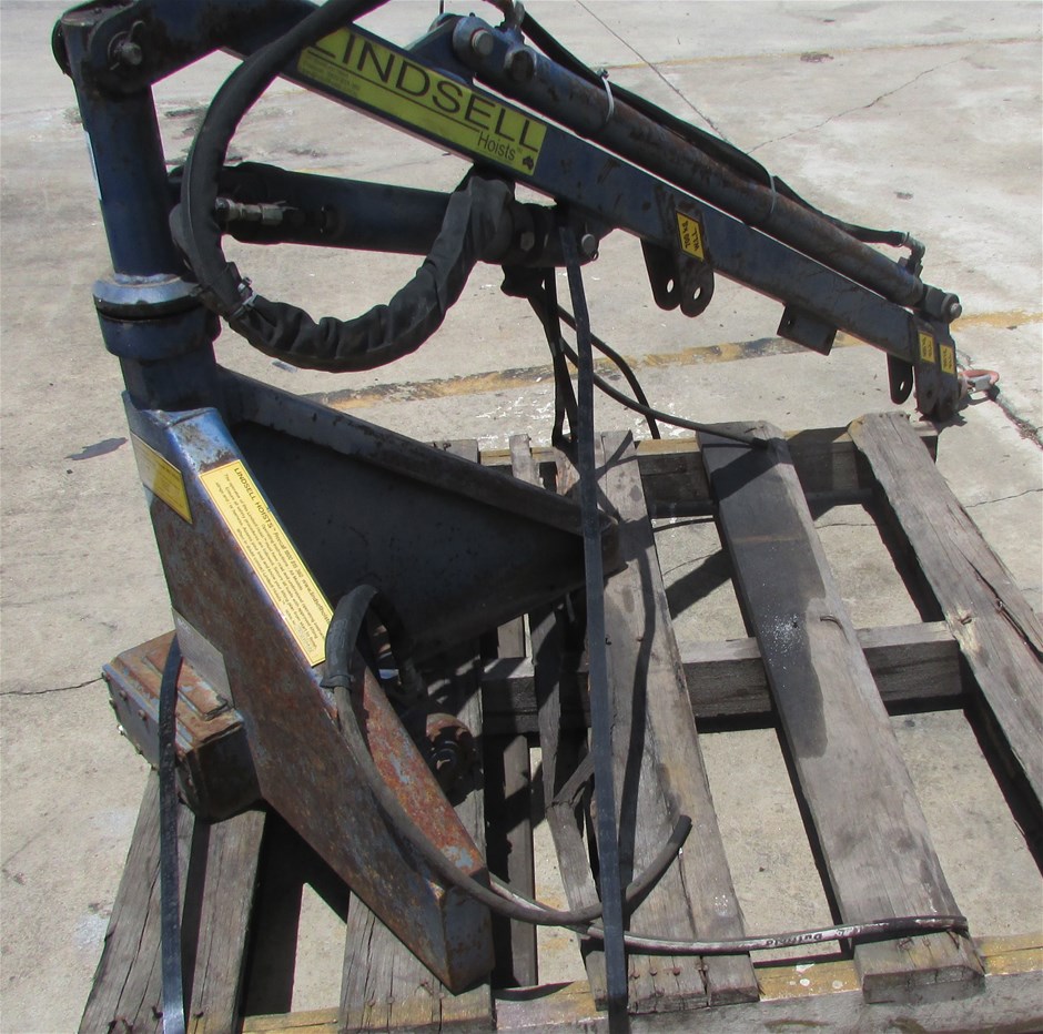 Hydraulic Lindsell Hoist 700kgs SWL, As Is (22522022) Auction (0034