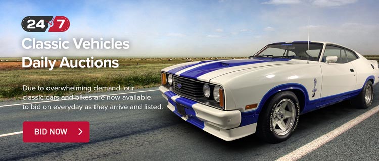 Classic Vehicles Daily Auctions