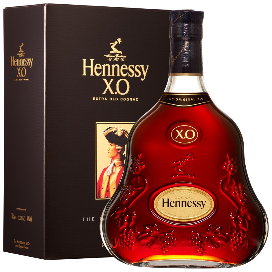 Hennessy `X.O` Cognac (6x 700mL), France