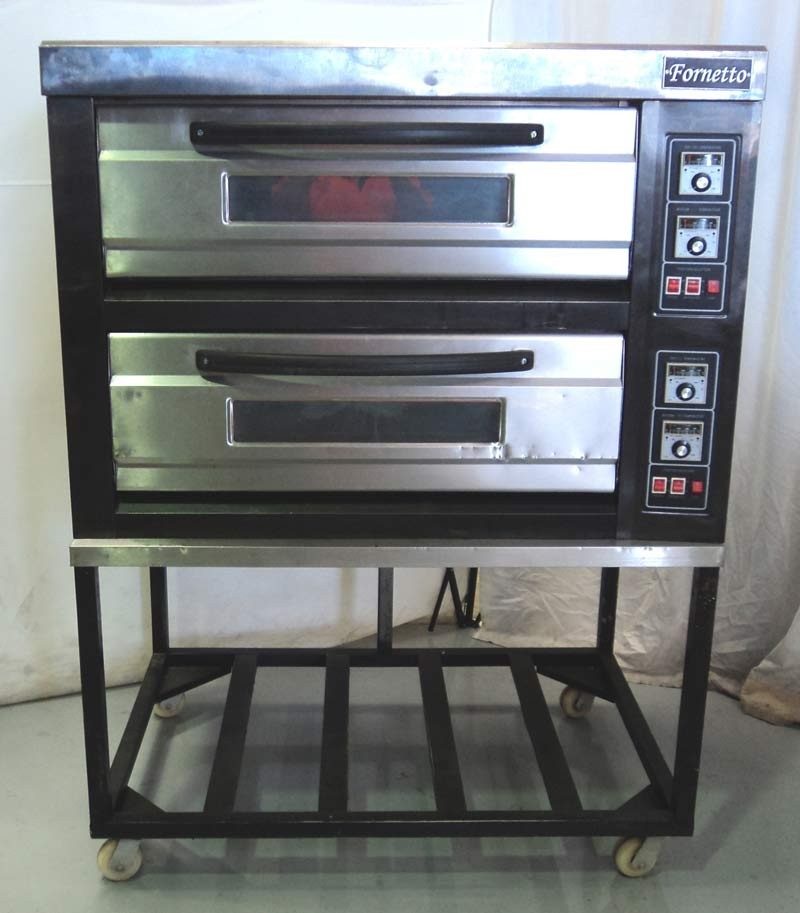 FORNETTO YCD-2-4D1 Twin Deck Pizza Oven