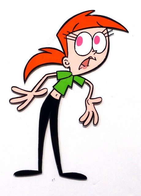 FOR THE 'FAIRLY ODD PARENTS' FANS - 'VICKY' ORIGINAL ANIMATION CEL ...