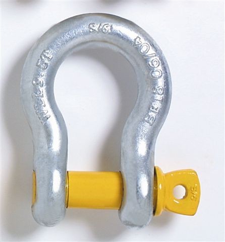 Yoke Scaffold Karabiner With Screw Gate, 23kn, 150mm X 80mm. Buyers 