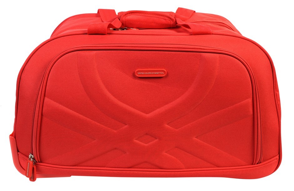 Buy United Colors Of Benetton Alba Duffle Bag with Trolley Grays