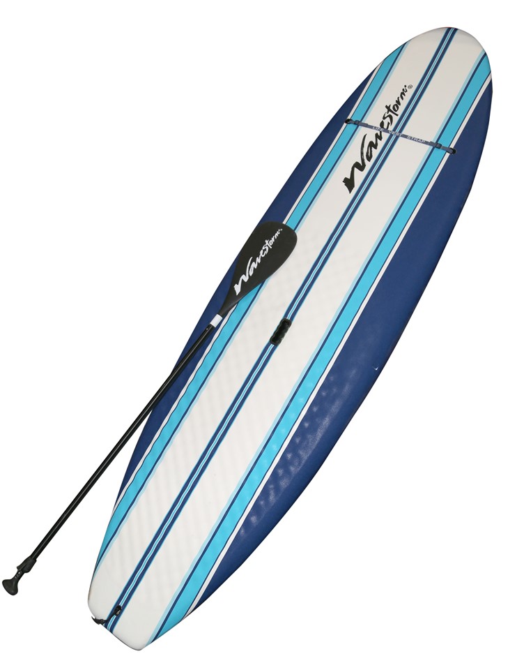WAVESTORM 9 6ins Foam Stand Up Paddle Board with Adjustable Paddle