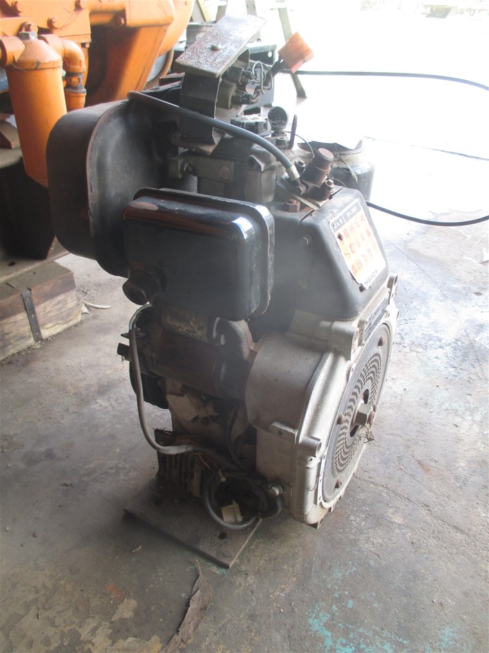 Lombardini 9HP single cylinder diesel engine, Auction (00833012812