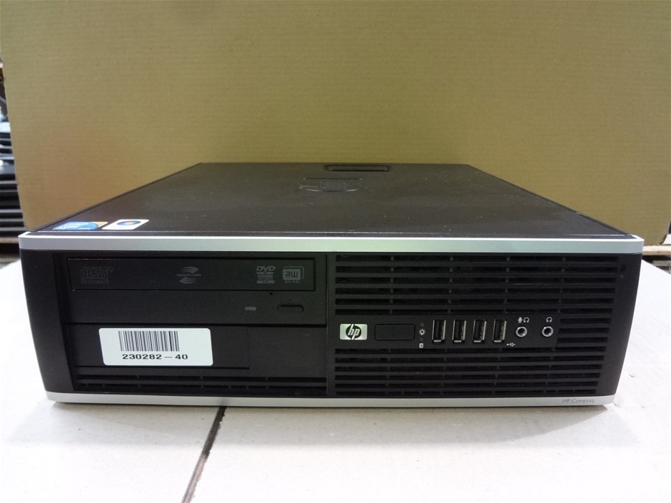 HP Compaq 8000 Elite Small Form Factor PC Auction (00082505231) Grays Australia