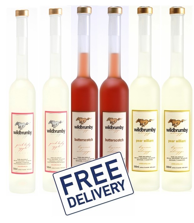 wildbrumby Schnapps Mixed Pack (6 x 500m