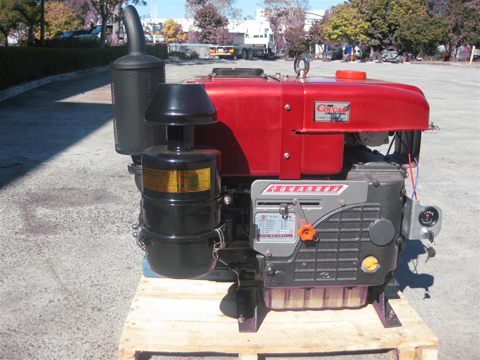 Unused Yanmar Technology 35 HP Diesel Engine Auction (0007-7015211 ...