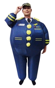 PILOT Fancy Dress Inflatable Suit -Fan O