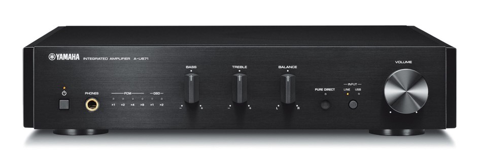 Yamaha A-U671 Digital Stereo Amplifier w