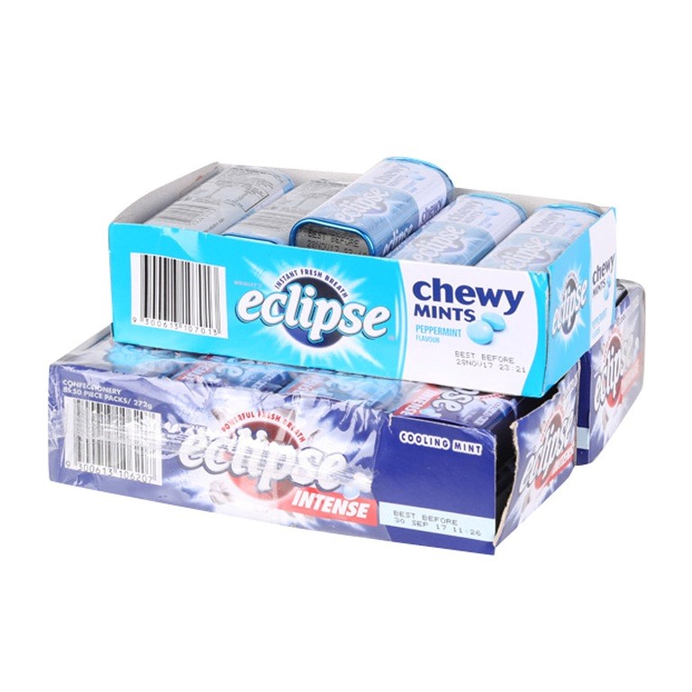 16 x WRIGLEYS ECLIPSE Intense Cooling Mints 34g & 10x ECLIPSE Chewy