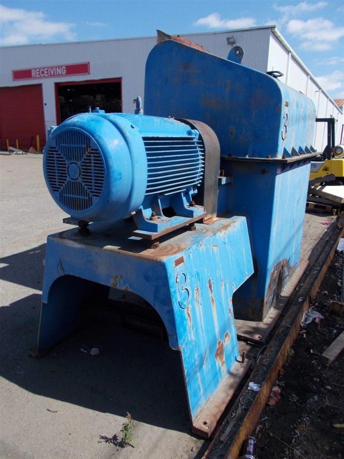 Tyre Shredder Auction (00017016362) Grays Australia