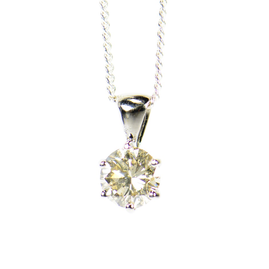 RRV $5120 - Ladies Cast 18ct White Gold 