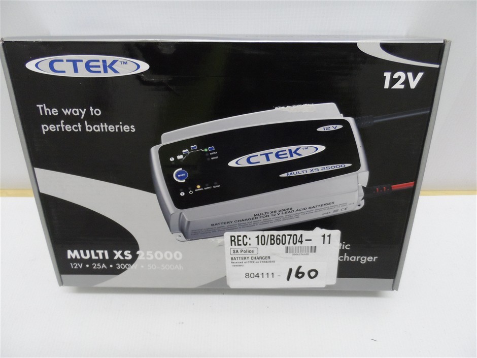 CTEK MULTI XS 25000 12V BATTERY CHARGER Auction (01568000378) Grays