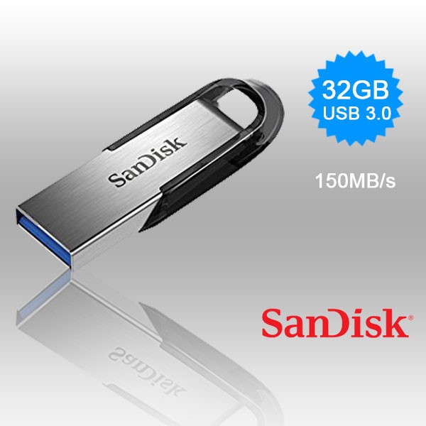 SANDISK 32GB CZ73 ULTRA FLAIR USB 3.0 FL