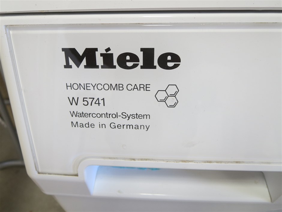 Miele care W5741 front loader washing machine Auction (0009