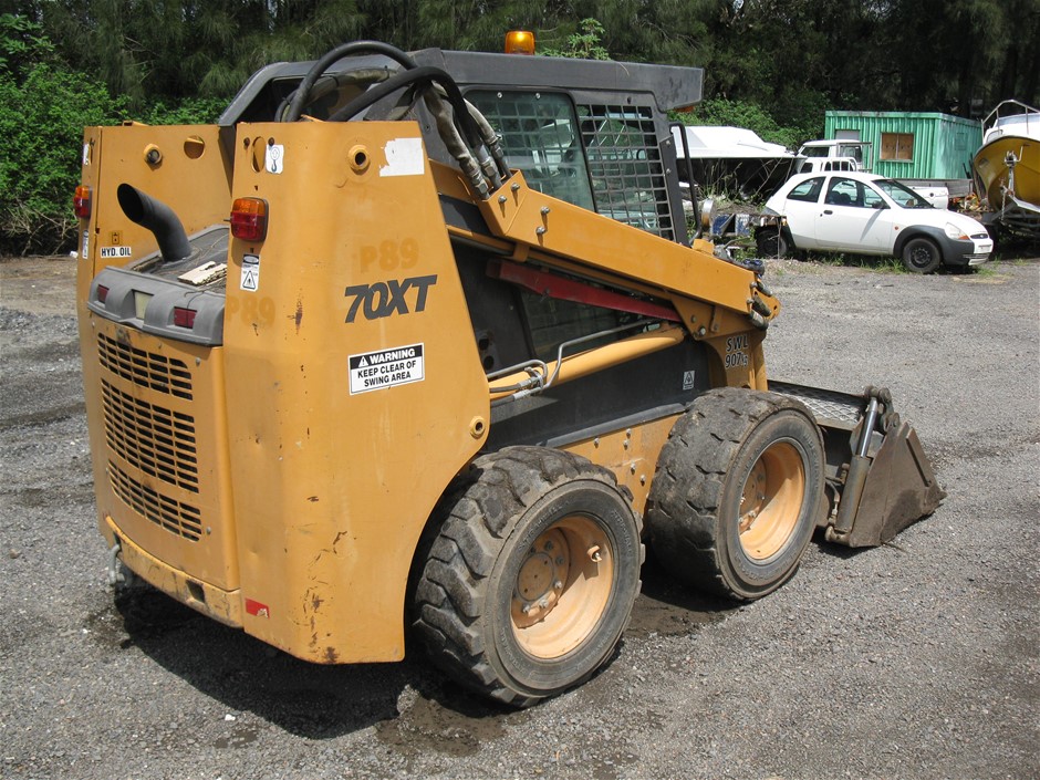 2003 Case Skid Steer Loader Model 70XT Machine Serial/ Auction (0007