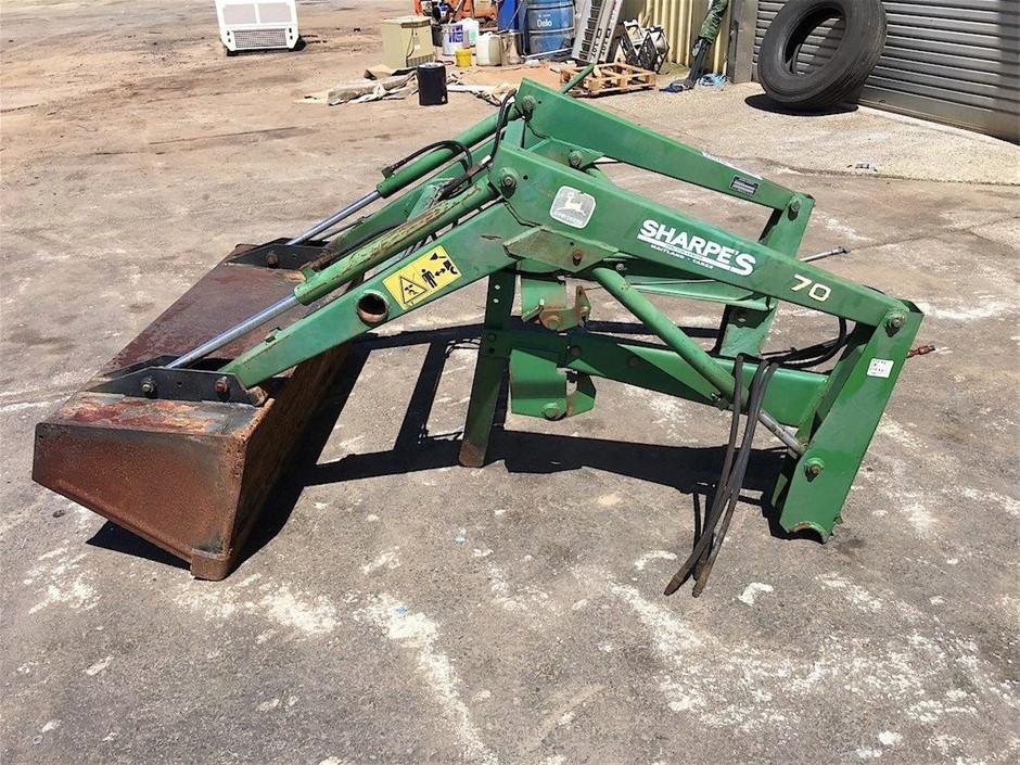 John Deere Front End Loader attachment Auction (00057016780) Grays