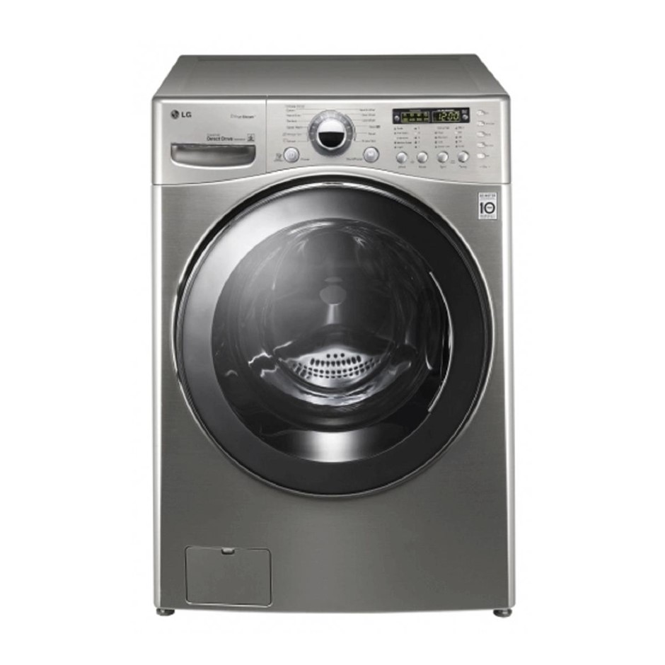 LG 15kg Stainless Steel Washer Dryer Com