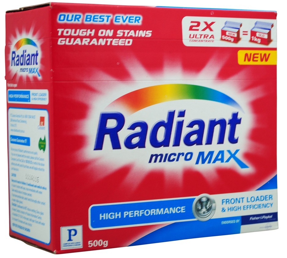 12 x Radiant 500G Micro Max Original Lau