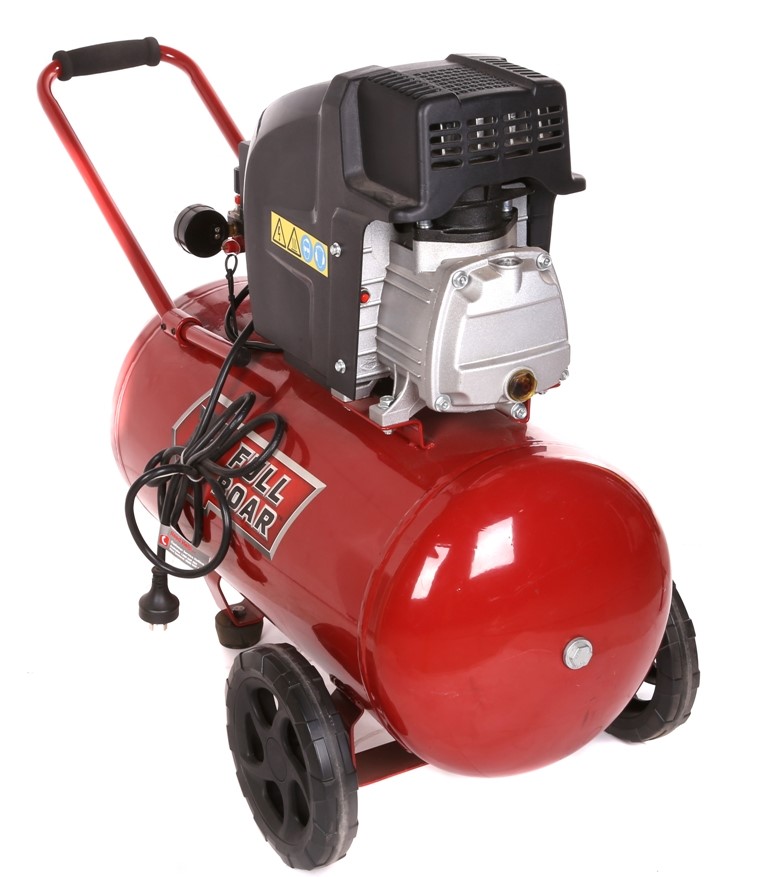 FULL BOAR 2.5hp Air Compressor 50L Tank, 1800W Electric Motor, Dual