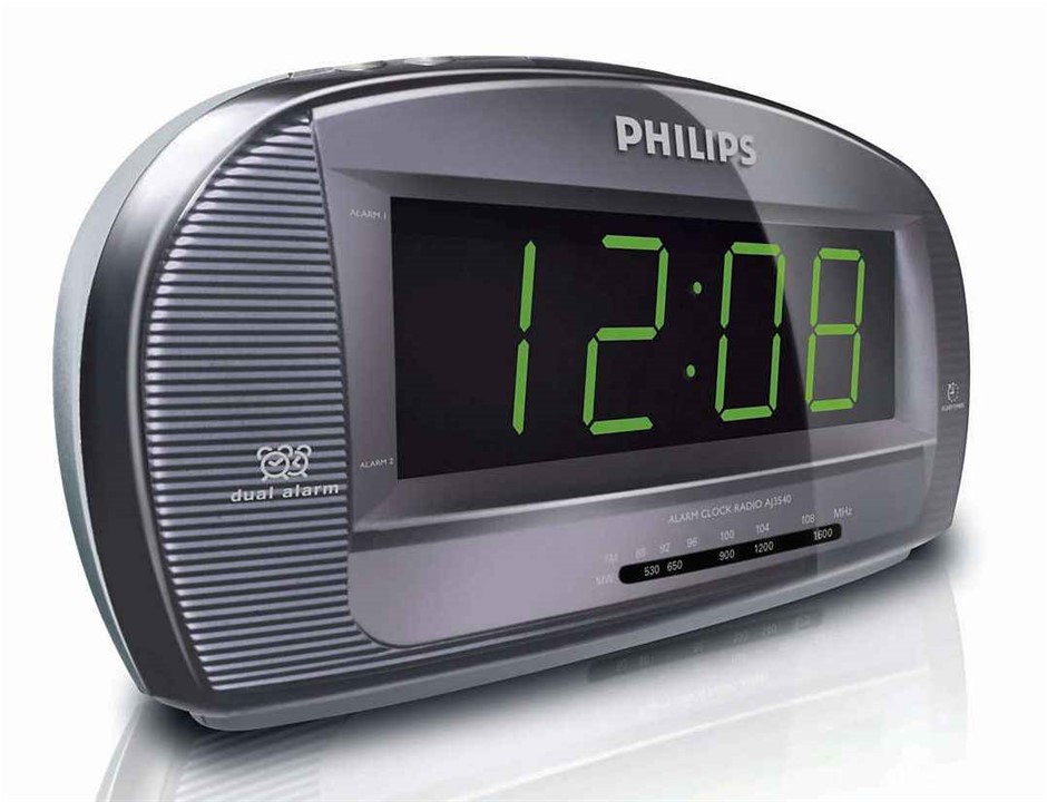 Buy Philips Clock Am Fm Radio Aj3540 E Grays Australia