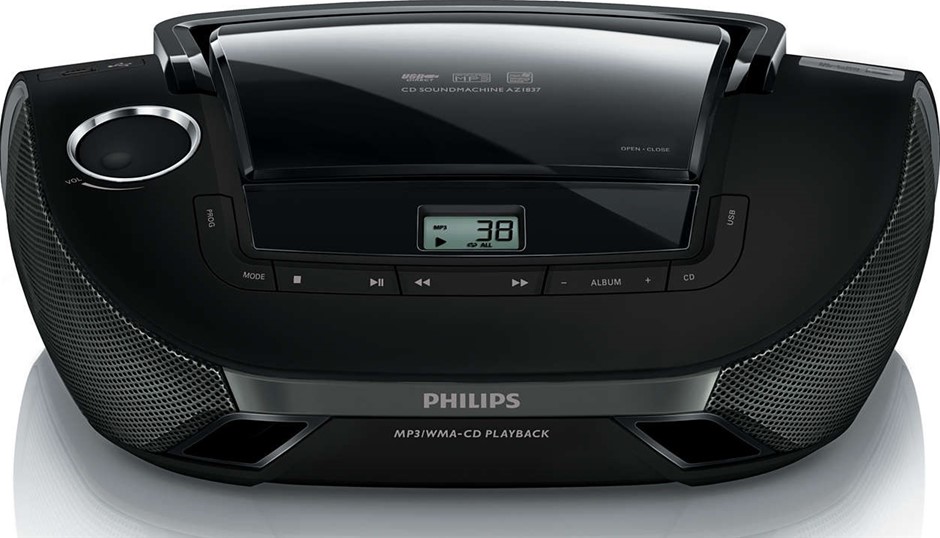 Philips CD Soundmachine (AZ1837) (Black)