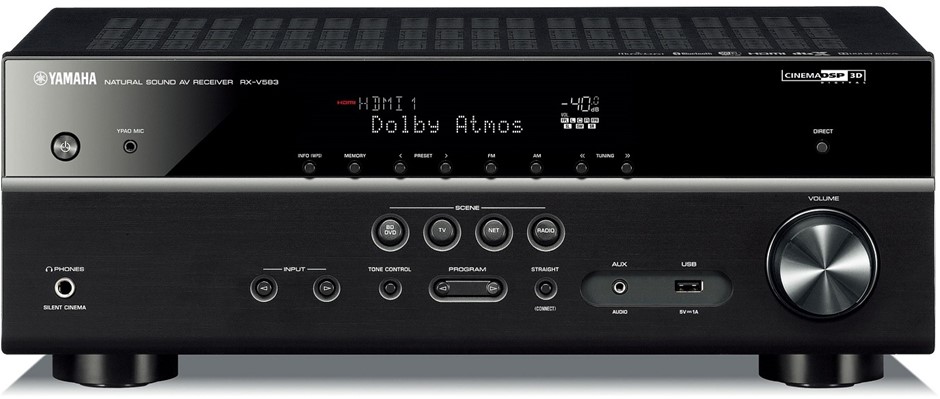 Yamaha RX-V583 AV Home Theatre 7.2 Dolby