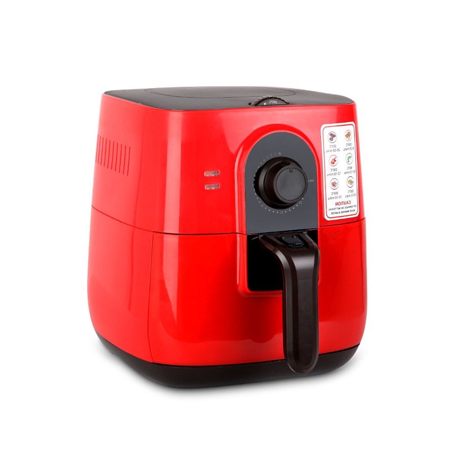 5 Star Chef 3L Oi Free Air Fryer - Red