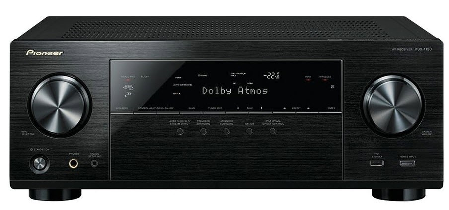Pioneer VSX-1130 7.2CH AV Receiver with 