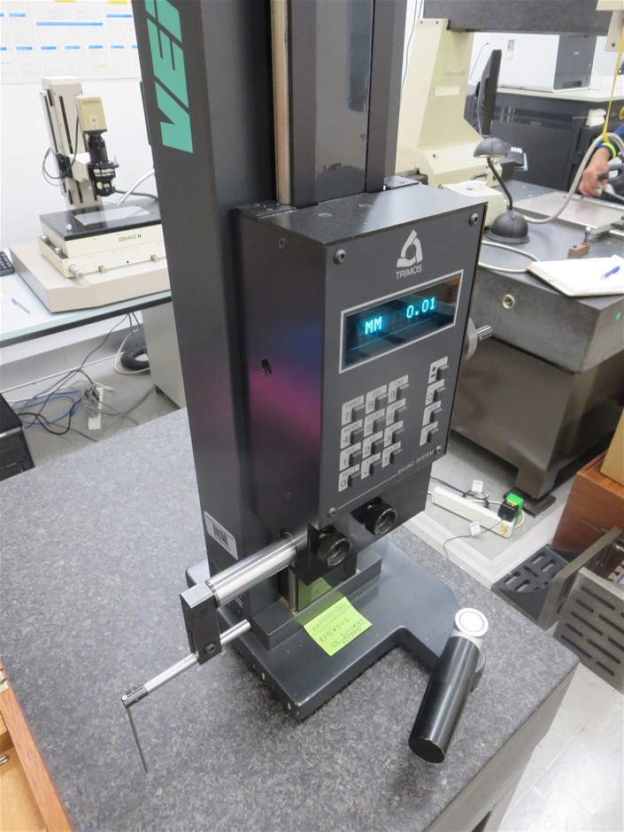 Trimos vertical 3 digital height gauge with spares, type TVA600