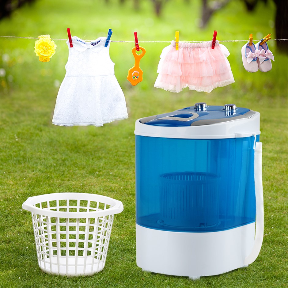 devanti 4kg mini portable washing machine