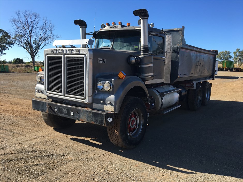 White Road Boss Tipper Truck Auction (0002-7017589) | Grays Australia