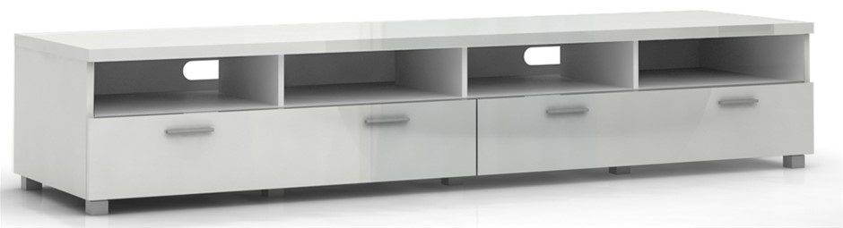 Elisha High Gloss Entertainment Unit 2m 