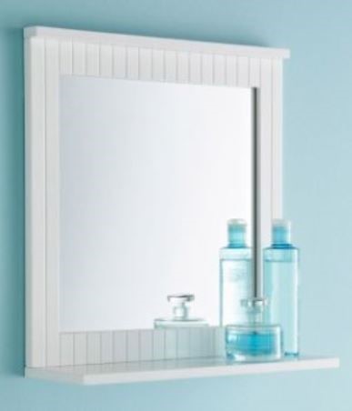 Maine Bathroom Mirror With Shelf
