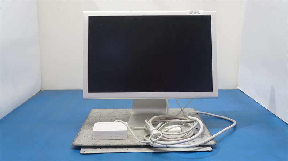 Apple Cinema Display Inch Aluminium Lcd Monitor Auction 0001 Grays Australia