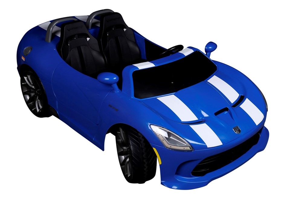 KID TRAX 12V SRT VIPER Electric Ride-On Car. N.B. Missing charger ...