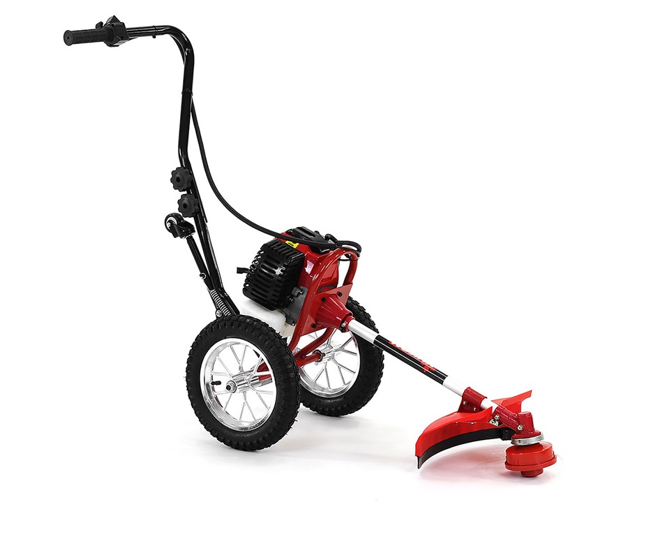 Push Along Brush Cutter Trimmer with whe