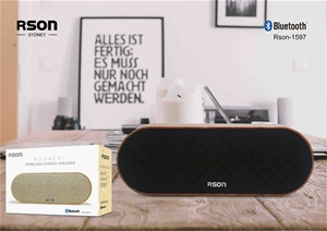 Rson Kodachi Walnut Wireless Speaker (15