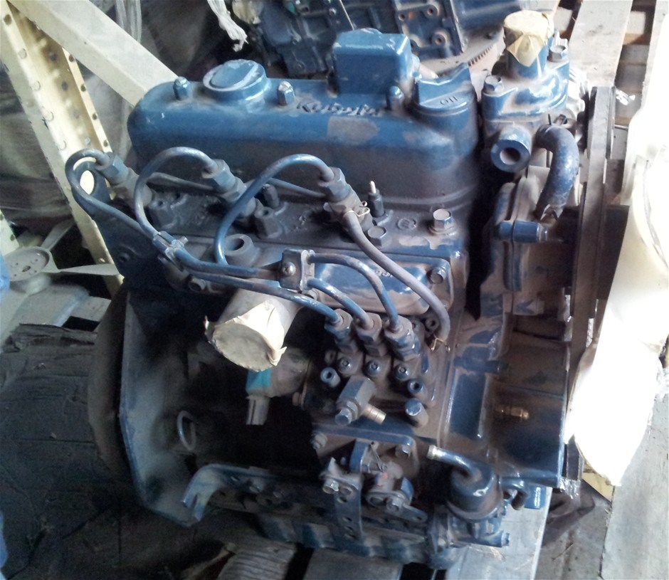 Kubota Diesel Engine, D1105, 3 cylinder unit, (K2A 16261 90729 ...