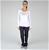 Calvin Klein Jeans Womens Long Sleeve Uneven Stitch Logo T-Shirt