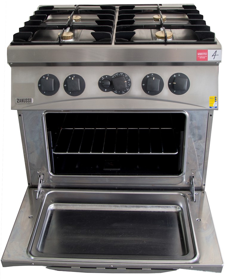 Zanussi 700 Series, 4 Burner Gas Stove with Oven RRP 6 Auction (0004